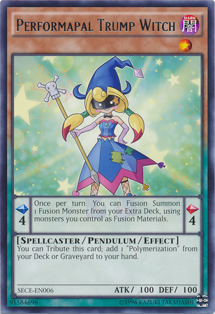 Performapal Trump Witch - SECE-EN006 - Rare - Unlimited available at 401 Games Canada