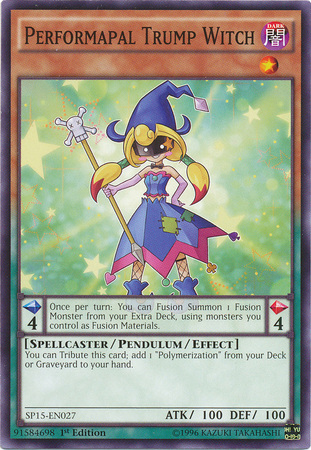 Performapal Trump Witch - SP15-EN027 - Common - 1st Edition available at 401 Games Canada