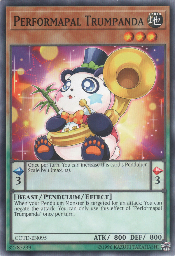 Performapal Trumpanda - COTD-EN095 - Common - Unlimited available at 401 Games Canada