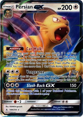 Persian GX - 149/214 - Ultra Rare available at 401 Games Canada