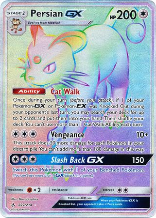 Persian GX - 227/214 - Hyper Rare available at 401 Games Canada