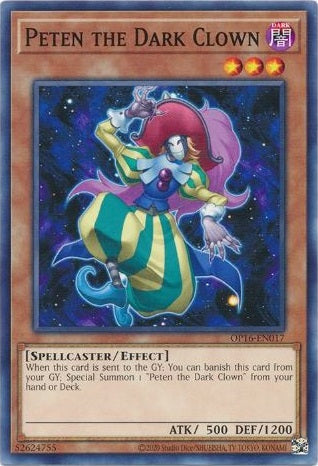 Peten the Dark Clown - OP16-EN017 - Common available at 401 Games Canada