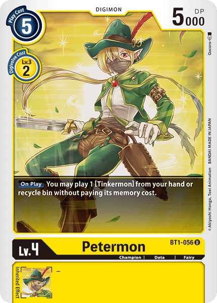 Petermon - BT1-056 - Uncommon available at 401 Games Canada