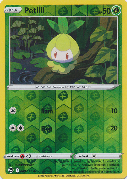 Petilil - 009/195 - Common - Reverse Holo available at 401 Games Canada