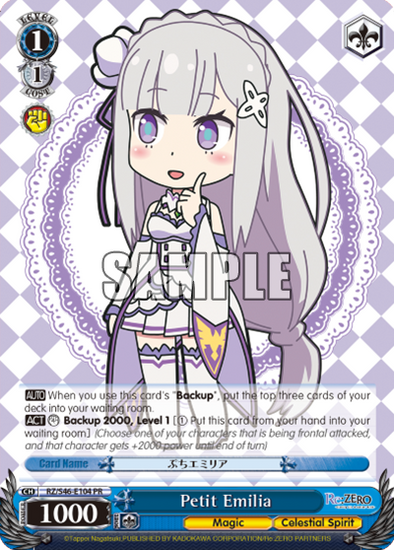 Petit Emilia - RZ/S46-E104 - Promo available at 401 Games Canada