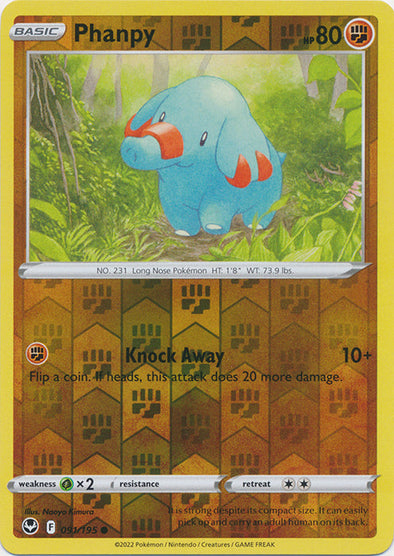 Phanpy - 091/195 - Common - Reverse Holo available at 401 Games Canada