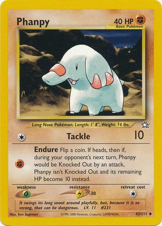 Phanpy - 43/111 - Uncommon - Unlimited available at 401 Games Canada