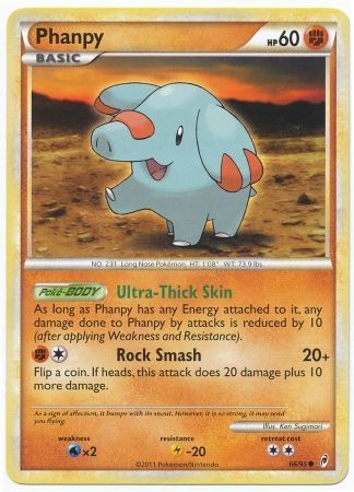 Phanpy - 66/95 - Common available at 401 Games Canada