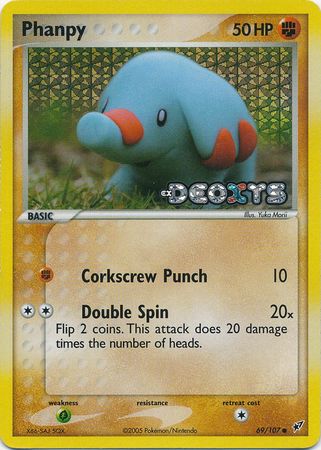 Phanpy - 69/107 - Common - Reverse Holo available at 401 Games Canada