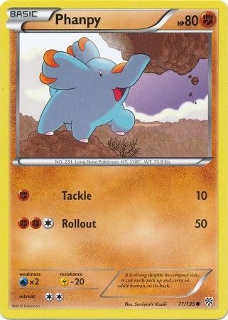 Phanpy - 71/135 - Common available at 401 Games Canada