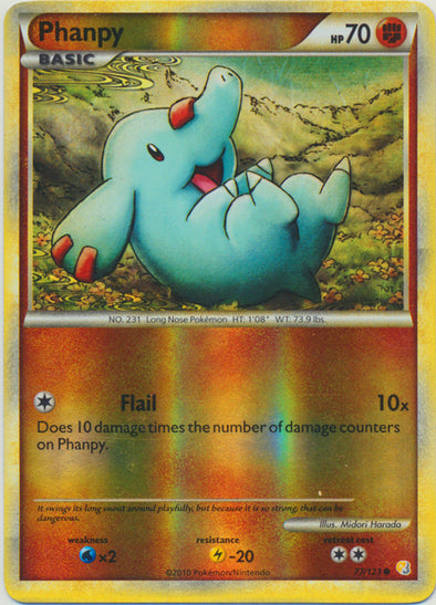 Phanpy - 77/123 - Common - Reverse Holo available at 401 Games Canada