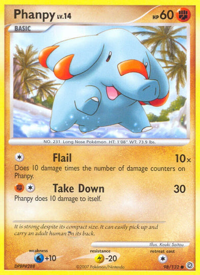 Phanpy - 98/132 - Common available at 401 Games Canada