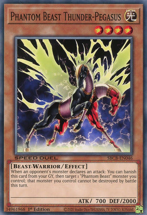 Phantom Beast Thunder-Pegasus - SBCB-EN046 - Common - 1st Edition available at 401 Games Canada