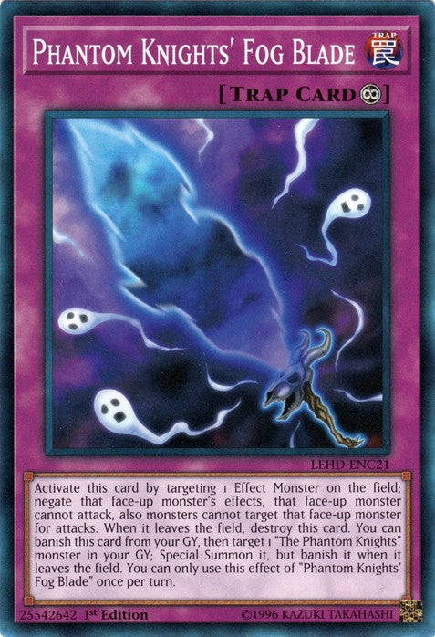 Phantom Knights' Fog Blade - LEHD-ENC21 - Common - 1st Edition available at 401 Games Canada