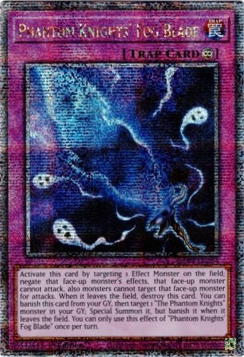 Phantom Knights' Fog Blade - RA04-EN264 - Quarter Century Secret Rare - 1st Edition