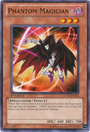 Phantom Magician - GENF-EN092 - Common - 1st Edition available at 401 Games Canada