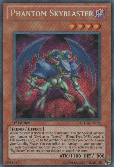 Phantom Skyblaster - LCGX-EN194 - Secret Rare - 1st Edition available at 401 Games Canada