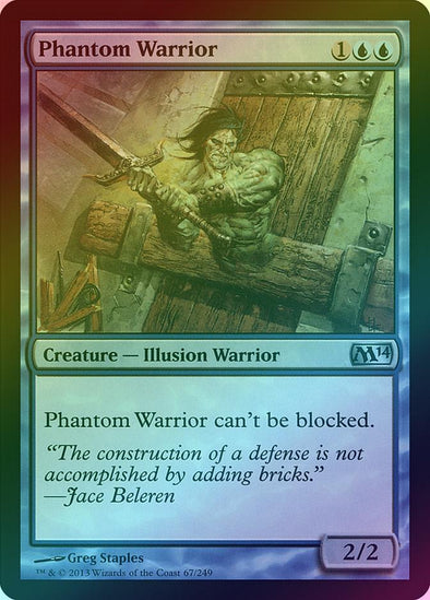 Phantom Warrior (Foil) (M14) available at 401 Games Canada