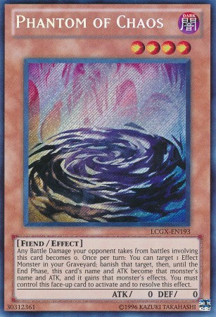Phantom of Chaos - LCGX-EN193 - Secret Rare - Unlimited available at 401 Games Canada