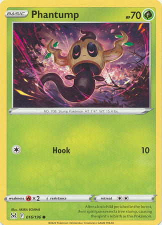 Phantump - 016/196 - Common available at 401 Games Canada