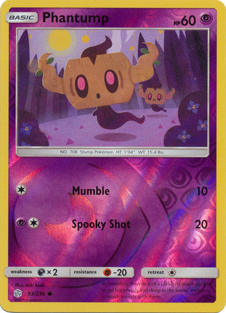 Phantump - 93/236 - Common - Reverse Holo available at 401 Games Canada