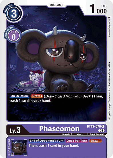 Phascomon - BT13-078 - Common available at 401 Games Canada