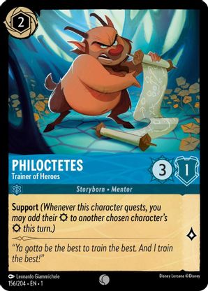 Philoctetes (Trainer of Heroes) - 156/204 - Common available at 401 Games Canada