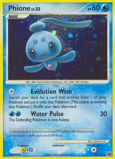 Phione - 12/100 - Holo Rare available at 401 Games Canada