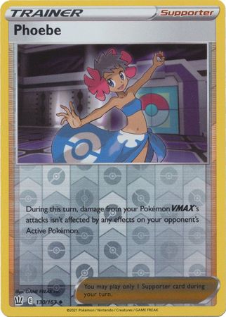 Phoebe - 130/163 - Uncommon - Reverse Holo available at 401 Games Canada