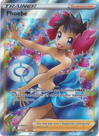 Phoebe - 161/163 - Full Art Ultra Rare available at 401 Games Canada