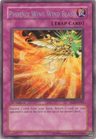 Phoenix Wing Wind Blast - FET-EN053 - Rare - 1st Edition available at 401 Games Canada