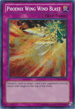 Phoenix Wing Wind Blast - LCYW-EN298 - Secret Rare - Unlimited available at 401 Games Canada