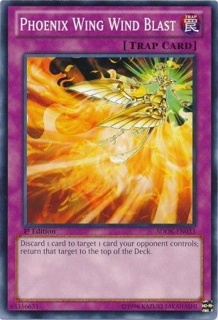 Phoenix Wing Wind Blast - SDOK-EN033 - Common - 1st Edition available at 401 Games Canada