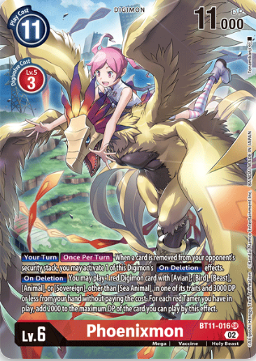 Phoenixmon (Alternate Art) - BT11-016 - Super Rare available at 401 Games Canada