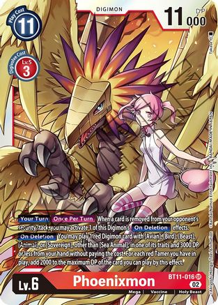 Phoenixmon - BT11-016 - Super Rare available at 401 Games Canada