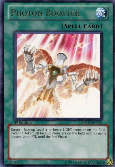 Photon Booster - PHSW-EN052 - Rare - 1st Edition available at 401 Games Canada
