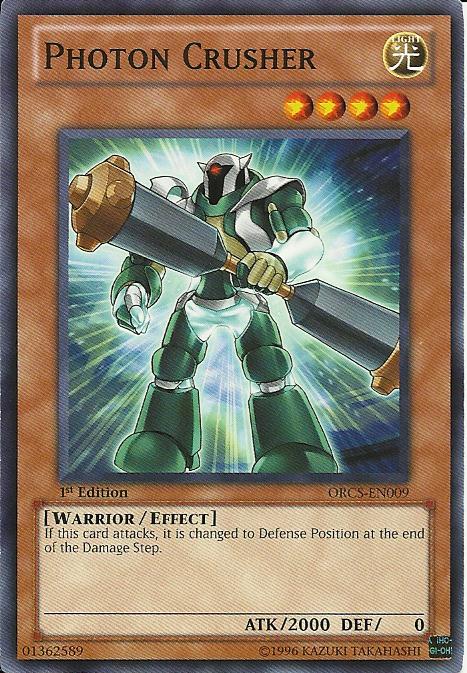 Photon Crusher - ORCS-EN009 - Common - 1st Edition available at 401 Games Canada