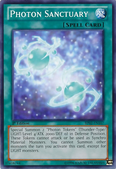 Photon Sanctuary - BP02-EN167 - Common - 1st Edition available at 401 Games Canada