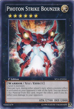 Photon Strike Bounzer - SP14-EN024 - Starfoil Rare - 1st Edition available at 401 Games Canada