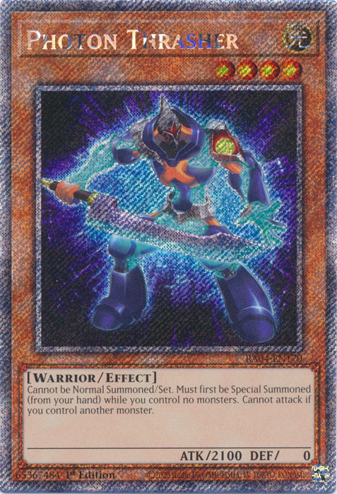 Photon Thrasher (Platinum Secret Rare) - RA04-EN170 - Platinum Secret Rare - 1st Edition