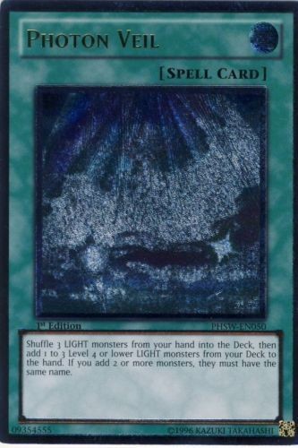 Photon Veil - PHSW-EN050 - Ultimate Rare - 1st Edition available at 401 Games Canada