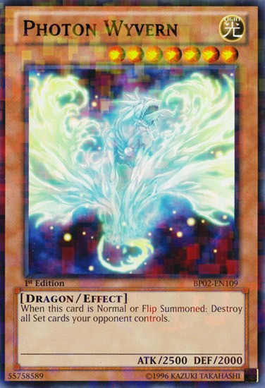 Photon Wyvern - BP02-EN109 - Mosaic Rare - 1st Edition available at 401 Games Canada