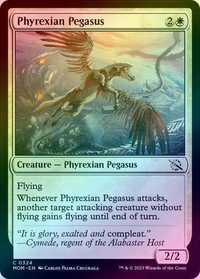 401 Games Canada - Phyrexian Pegasus (Foil) (MOM) 401 Games Canada - Phyrexian Pegasus (Foil) (MOM)