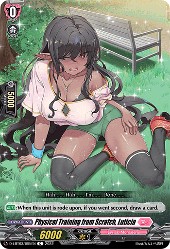 Physical Training from Scratch, Luticia - D-LBT03/095 - Common available at 401 Games Canada