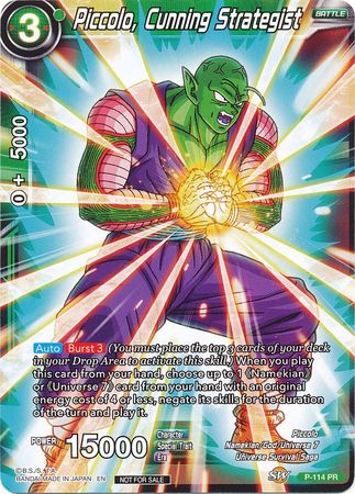 Piccolo, Cunning Strategist - P-114 - Promo (FOIL) available at 401 Games Canada