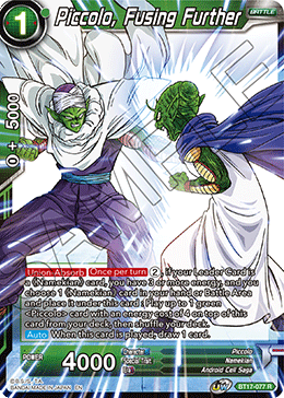 Piccolo, Fusing Further - BT17-077 - Rare (Foil) available at 401 Games Canada