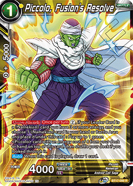 Piccolo, Fusion's Resolve - BT17-099 - Rare (Foil) available at 401 Games Canada