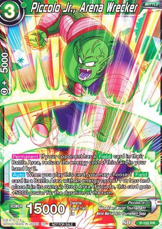 Piccolo Jr., Arena Wrecker - P-152 - Promo available at 401 Games Canada