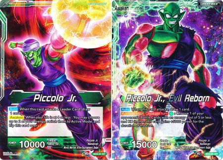 Piccolo Jr. // Piccolo Jr., Evil Reborn - SD4-01 - Starter Rare (Oversized Promo) available at 401 Games Canada