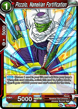 Piccolo, Namekian Fortification - DB2-004 - Common (Reprint) available at 401 Games Canada